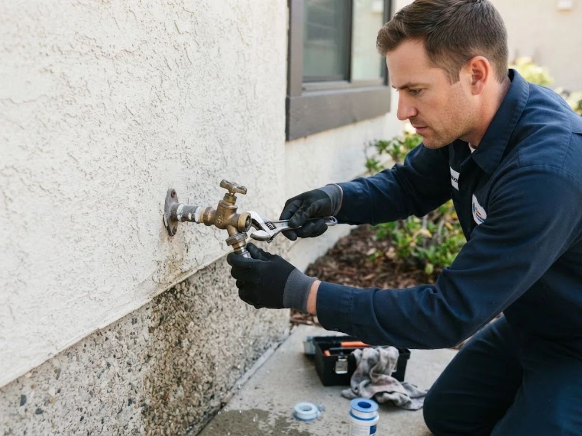 Hose Bib & Outdoor Faucet Repair service in Brea, CA