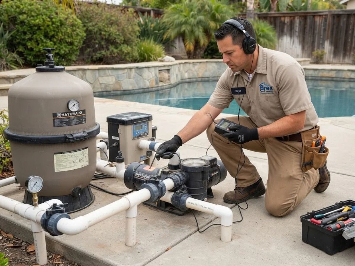 Pool Leak Detection & Repair service in Brea, CA