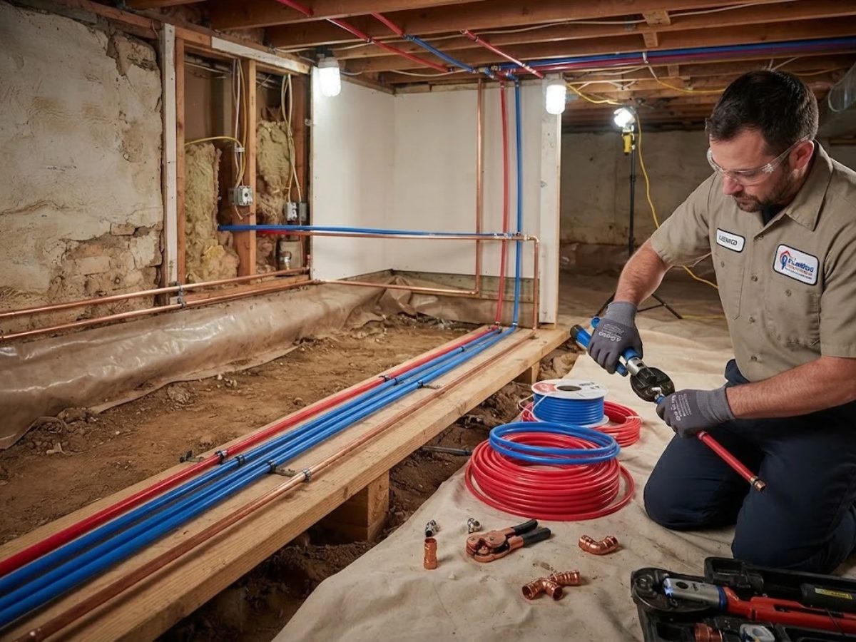Repiping & Whole-Home Pipe Replacement service in Brea, CA