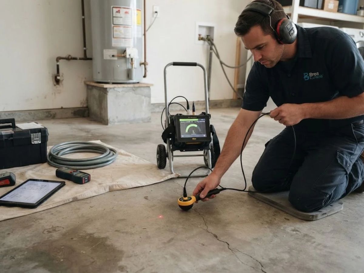 Slab Leak Detection & Repair service in Brea, CA